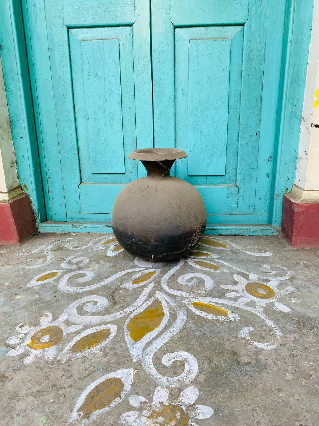 Antique Brass Kolshi (Water Jar)