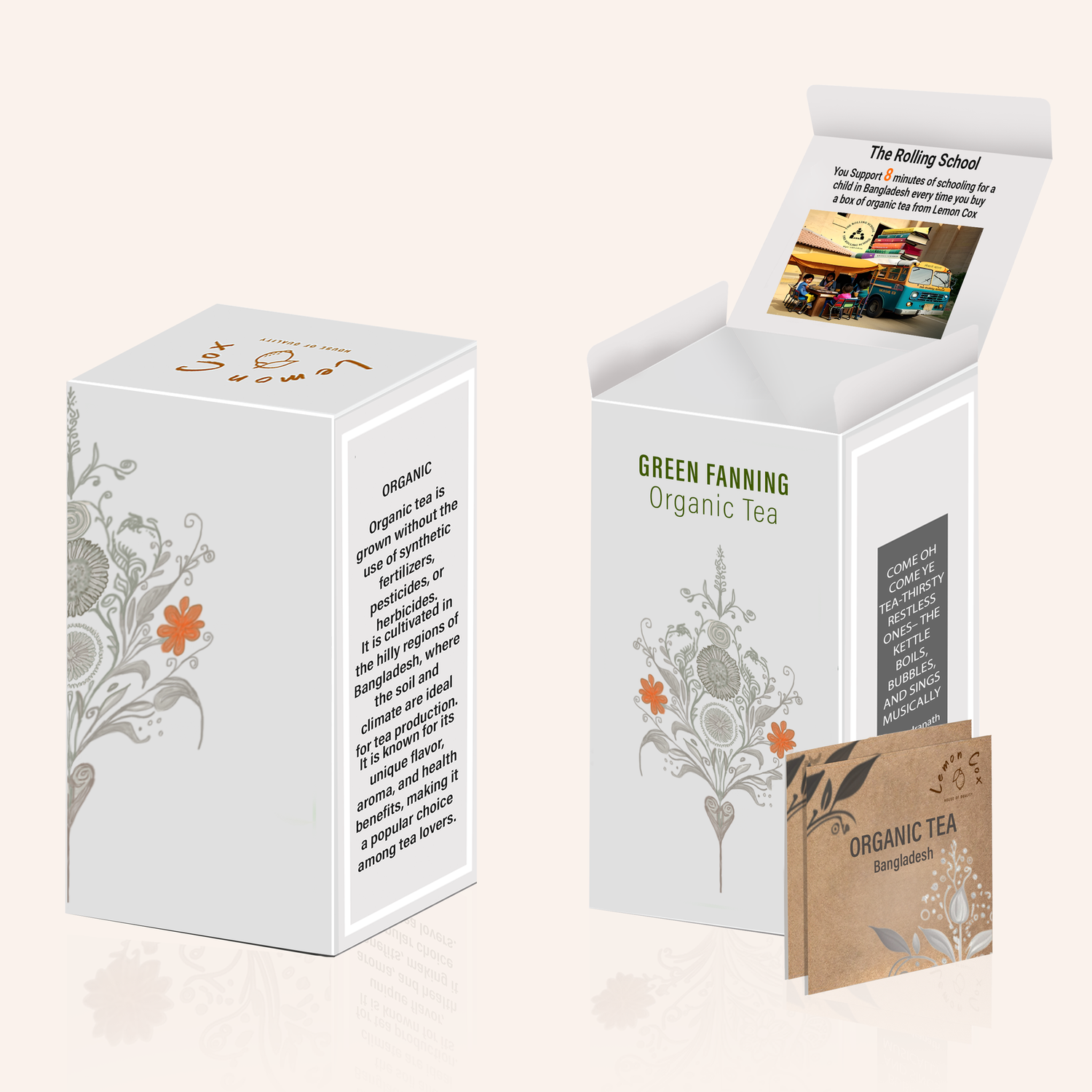 Green Fanning Tea